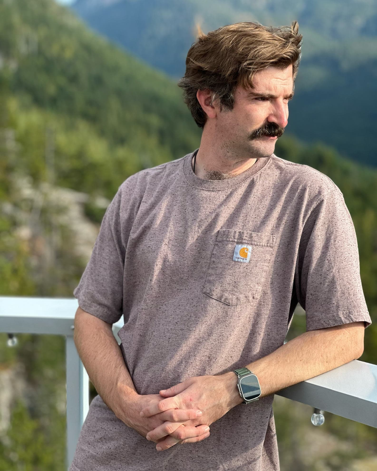 Portrait of Aaron Cohen outdoors